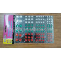 colorful fasion rhinestone sticker